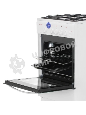 Плита газовая Gefest ПГ 3200-06 К35 белый, конфорок 4 шт, духовка 42 л, 50 см x 85 см x 53 см