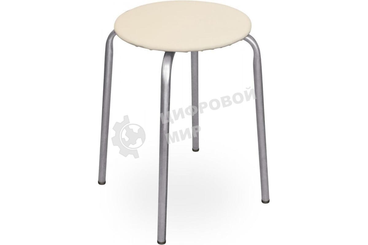 Табурет НИКА Эконом ТЭ2/СК слоновая кость