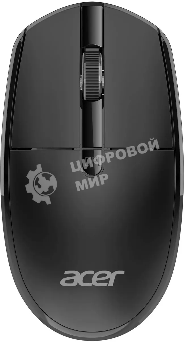 Комплект клавиатура + мышь Acer OCC401 клав:черный мышь:черный USB беспроводная (ZL.ACCCC.016)