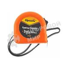 Рулетка Sparta Classic, 3 м х 16 мм, пластиковый корпус