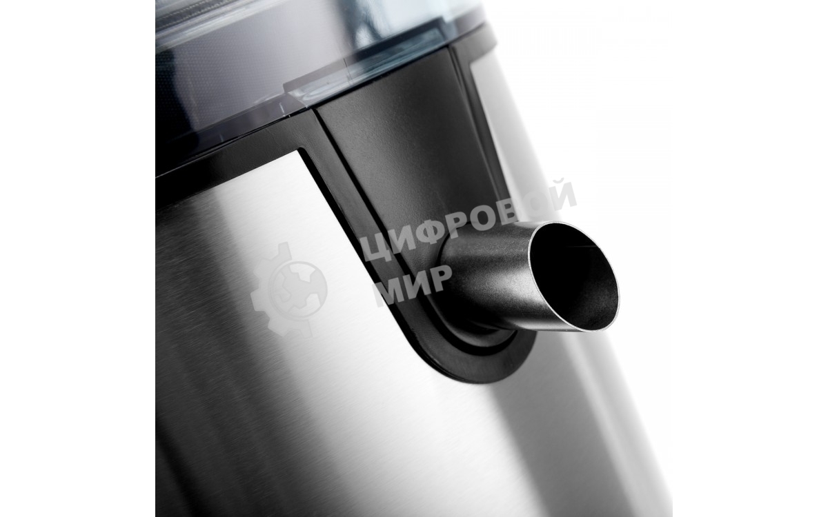 Соковыжималка BRAYER BR1705 центробежная, 800 Вт, 4 скор, LEDдисп,рез.для сока 1,1л, резер.мякот 2 л