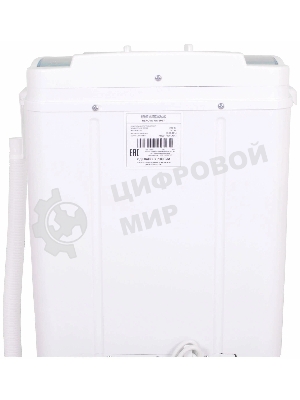 Стиральная машина Renova WS-30T/ЕТ белая, загрузка вертикальная 3кг, класс: D