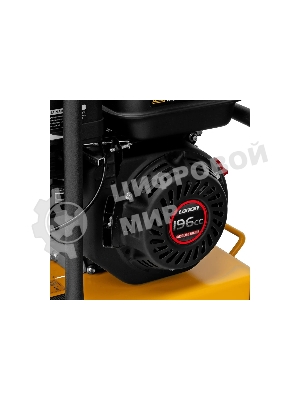 Виброплита бензиновая Denzel VC-12 3.6 л, 4781 Вт 6.5 л.с., 12 кН, подошва 45х35, 108 дБ