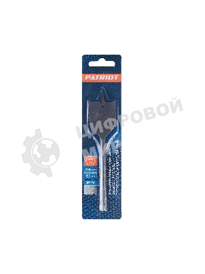 Сверло PATRIOT по дереву перовое 35 мм х 150 мм, 1 шт в блистере