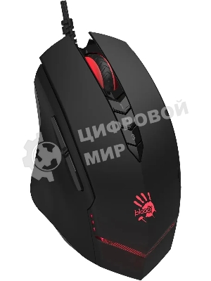 Мышь проводная A4Tech Bloody V8 черный, 3200 dpi, USB, кнопки - 8
