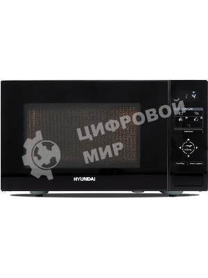Микроволновая печь Hyundai HYM-D3038 черный, 23 л, 700 Вт, переключатели - сенсор