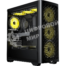 Корпус Formula Air Power G3 Plus Black, Mini-Tower, чёрный, 3 x 120 мм
