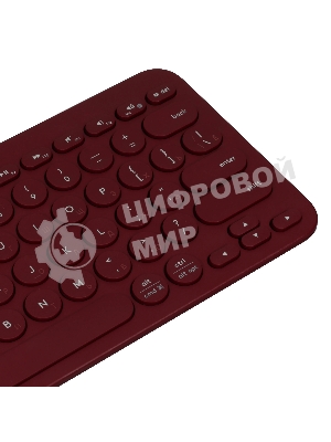 Клавиатура беспроводная Logitech K380 (920-007655) красный