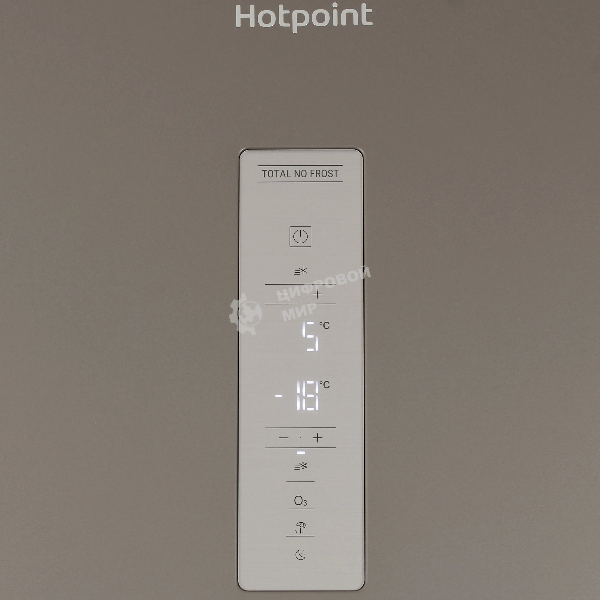Холодильник Hotpoint HT 7201I BZ O3 бронзовый двухкамерный 239/83л морозилка снизу, No Frost