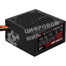 Блок питания FORMULA VX PLUS 800W (ATX12V 2.3, APFC, 20+4 pin, 120мм fan, PCI-E 6+2Px4, 6xSATA) (VX PLUS 800 (F))