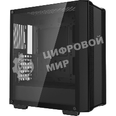 Компьютерный корпус Deepcool CC560 V2 Limited без БП, боковое окно (закаленное стекло), черный, ATX