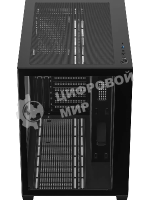 Компьютерный корпус Accord ACC-ZA06B черный без БП ATX 3x120мм 1xUSB2.0 1xUSB3.0 1xUSB3.1 audio