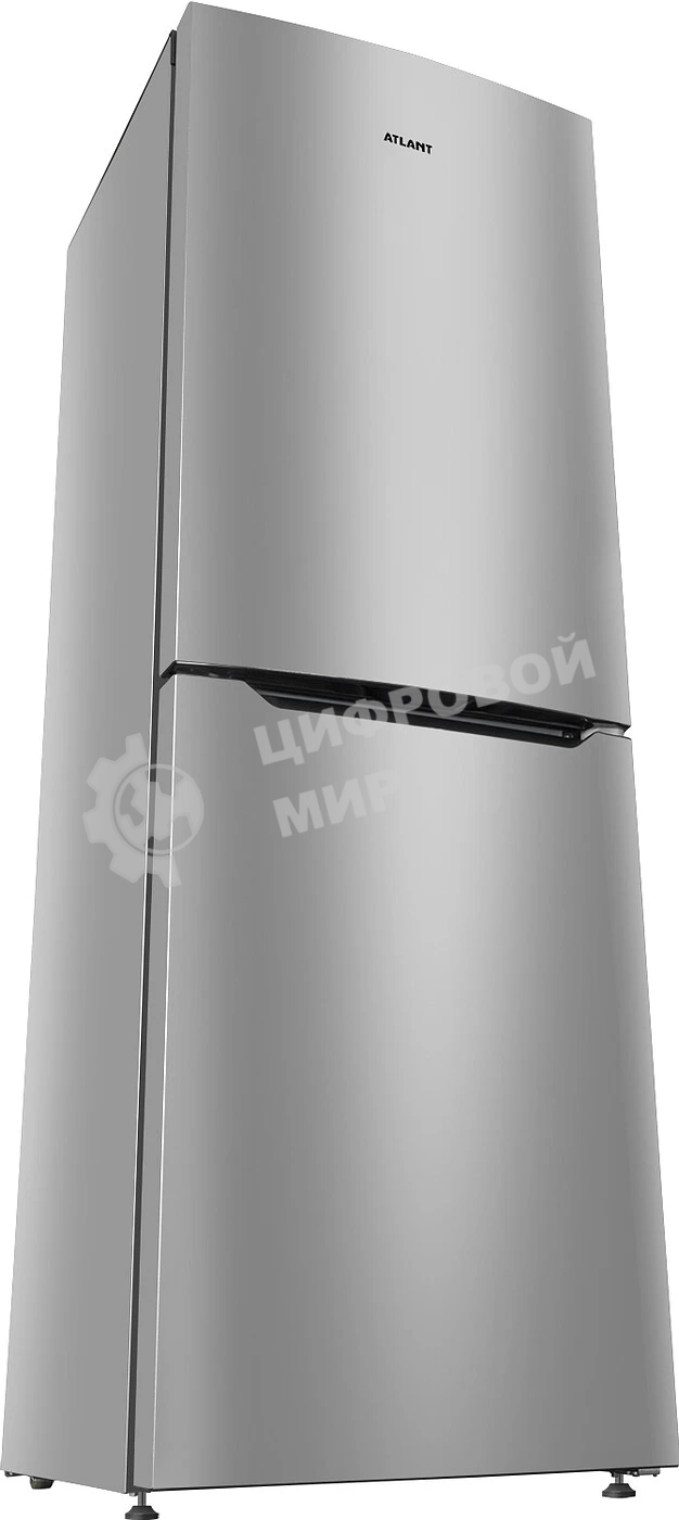Холодильник Atlant ХМ 6619-189 серебристый двухкамерный 205/119л морозилка снизу
