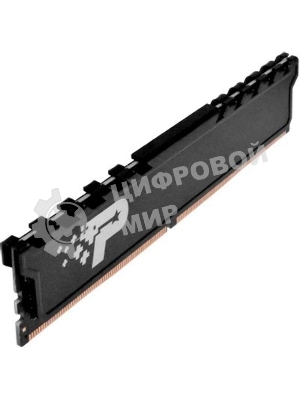 Оперативная память Patriot Signature Premium, DDR4, 32GB (1x32GB), 3200 MHz, CL22, с радиатором, чёрный