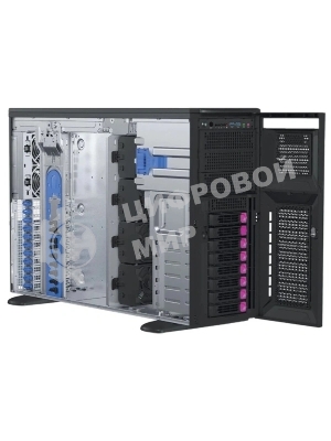 Серверный корпус 4U, ATX /E-ATX, Tower,8x3.5