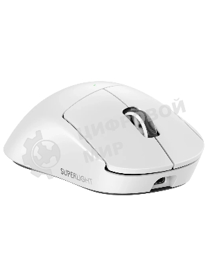 Мышь беспроводная Logitech G PRO Х Superlight 2 DEX белый, 44000 dpi, радиоканал, USB, кнопки - 5