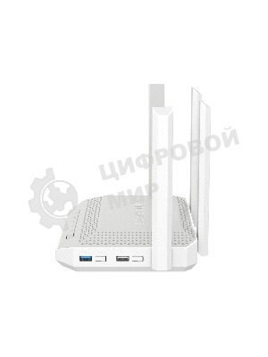 Мультигигабитный интернет-центр Netcraze Giga (NC-1012) с Mesh Wi-Fi 6 AX3000, Smart-коммутатором 1×2.5G/SFP и 4×1G, многофункциональными портами USB 3.0 и 2.0