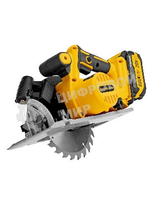 Пила циркулярная аккумуляторная бесщет. Denzel CCSH-BL-20-185, 185 мм, Li-Ion, 20 В