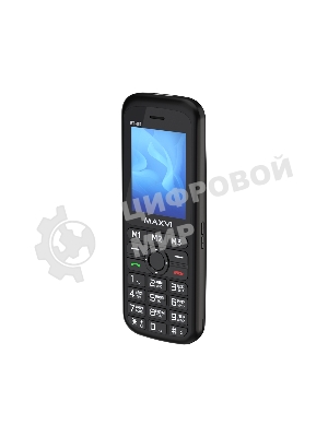 Мобильный телефон Maxvi RT-03 + док-станция, черный