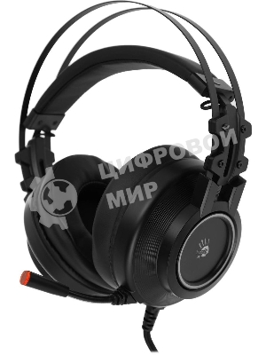 Гарнитура Bloody G528C чёрный, проводная, подсветка