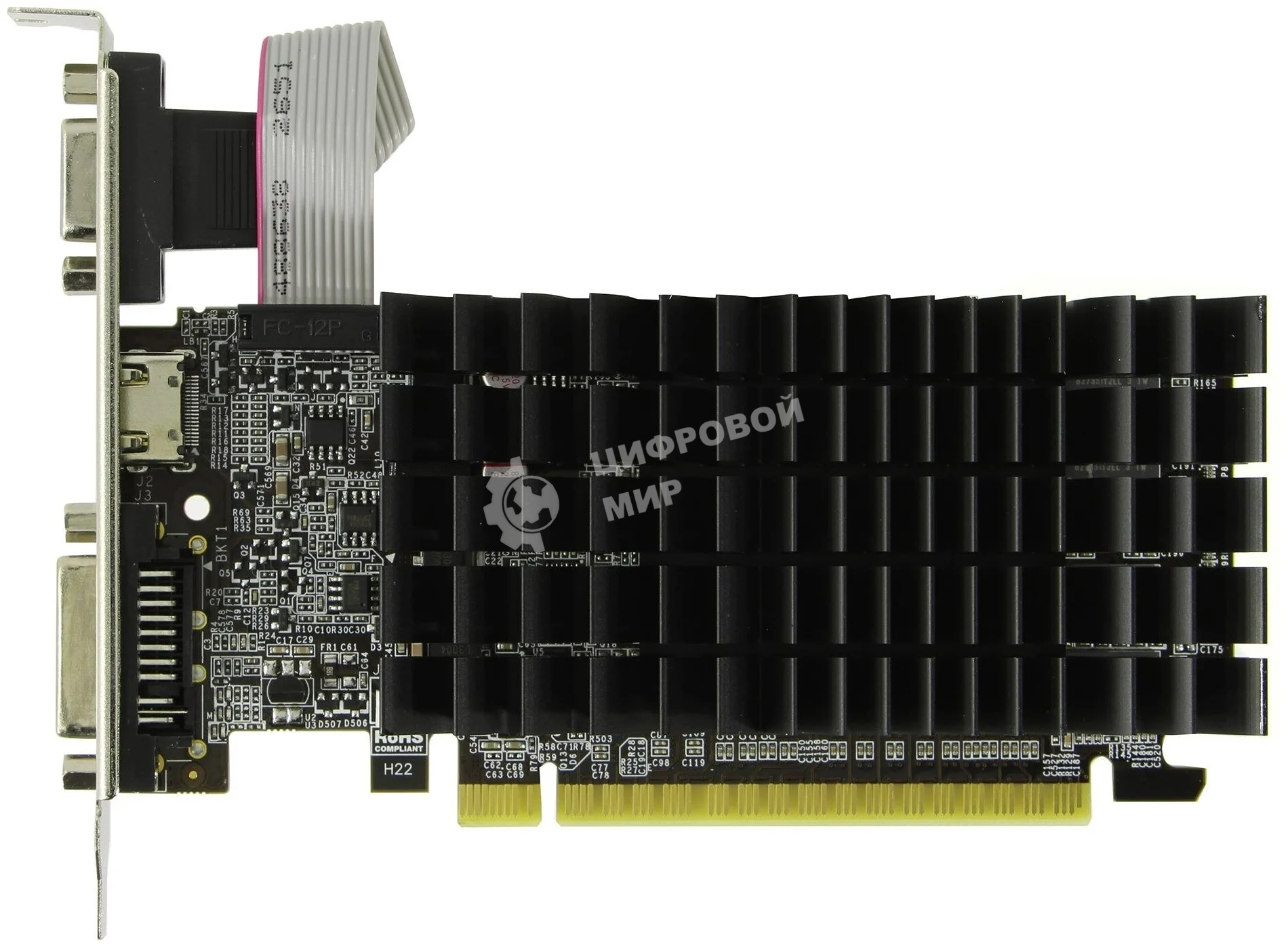 Видеокарта AFOX AF210-1024D3L5-V2 Geforce G210 1Gb DDR3 64BIT, LP Heatsink