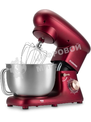 Миксер планетарный Starwind SPM7170 1600 Вт, гранатовый