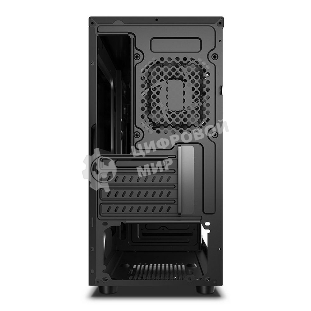 Компьютерный корпус MiniTower Deepcool MATREXX 30 SI черный mATX без БП (DP-MATX-MATREXX30-SI)