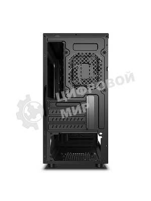 Компьютерный корпус MiniTower Deepcool MATREXX 30 SI черный mATX без БП (DP-MATX-MATREXX30-SI)