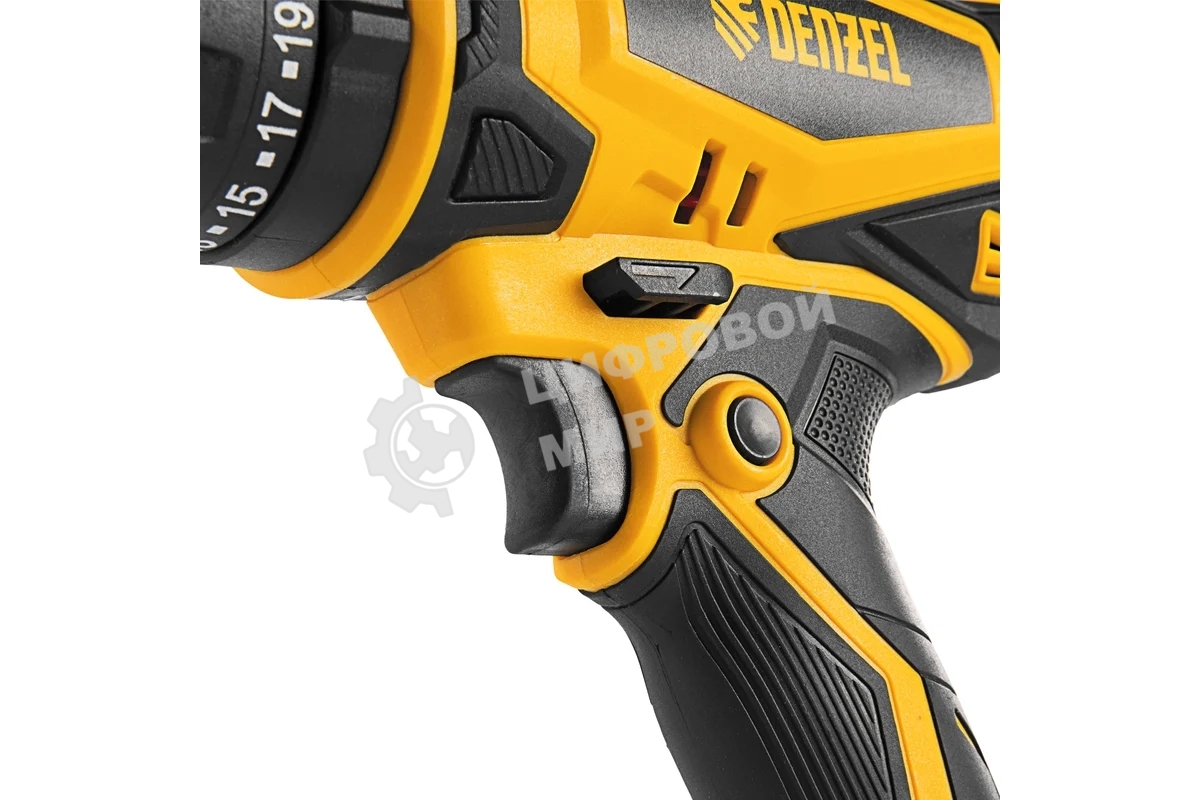 Дрель-шуруповерт сетевая Denzel ISD-300-13, 330Вт, Ударная