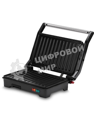 Гриль-пресс электрический Vitek VT-2639 черный/серебристый 750 Вт