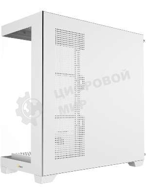 Компьютерный корпус Case Ocypus Gamma C72 WH ATX/win/white/no PSU/Tempered Glass