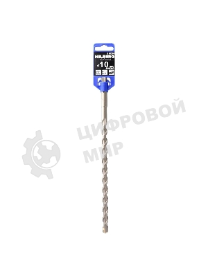 Бур Hilberg S10260 по бетону Д=10 мм Дл=260 мм для дрелей/перфораторов