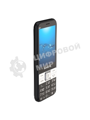 Мобильный телефон Maxvi B33 черный