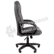 Кресло офисное Chairman 600LT чер.пласт экопремиум черный