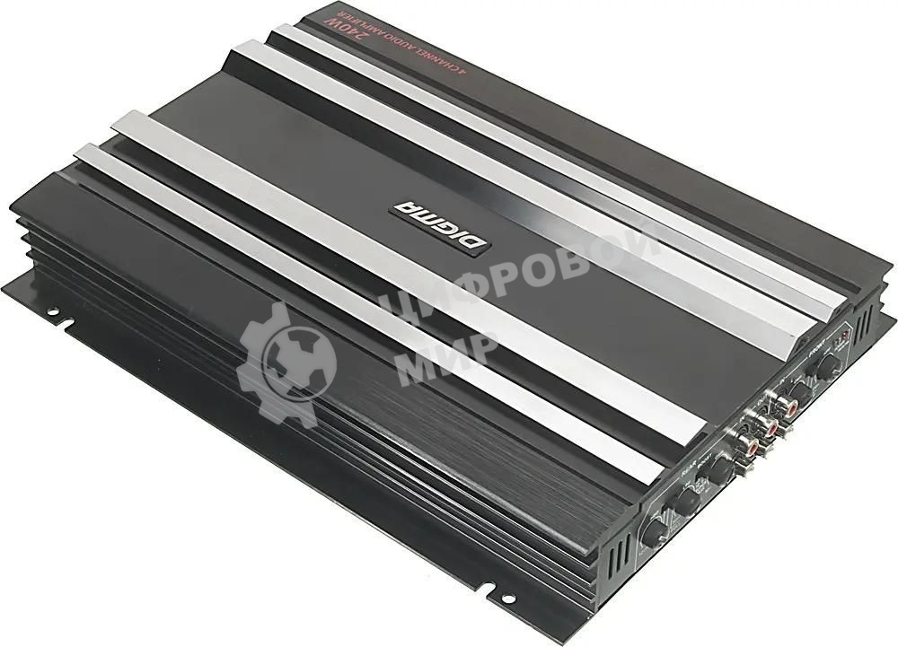 Усилитель автомобильный Digma DCP-400 четырехканальный