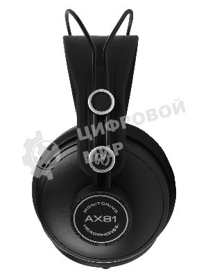 Проводные наушники Axelvox AX81 черный, полноформатные
