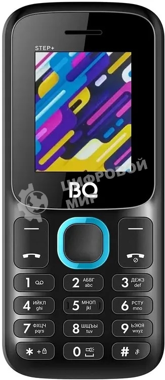 Мобильный телефон BQ 1848 Step+ черный/синий