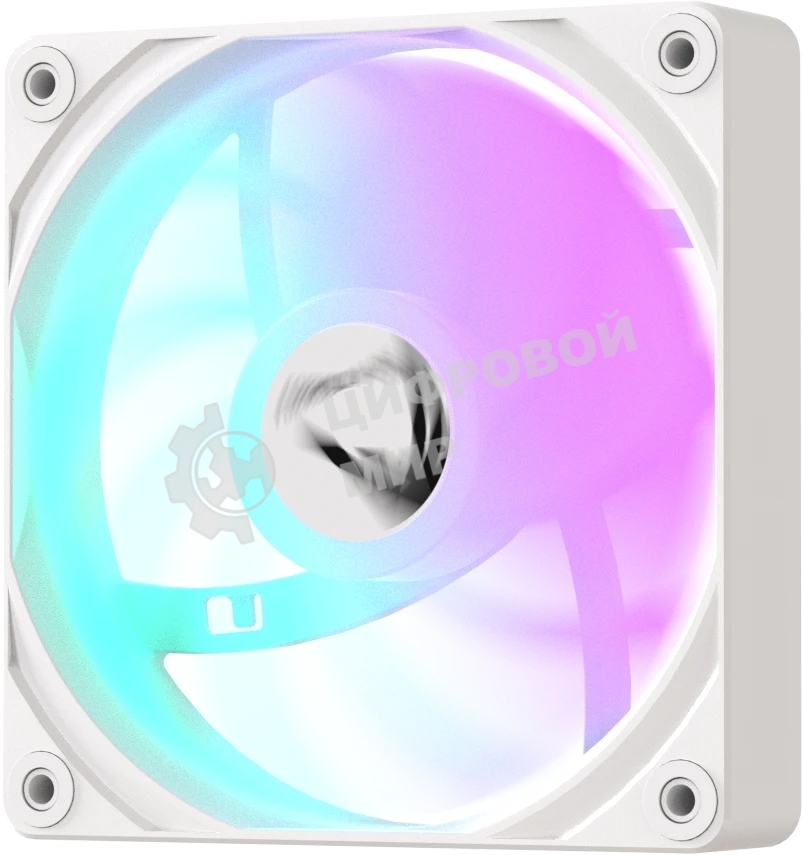 Вентилятор для корпуса Formula PA120 ARGB 120х120x25 белый 4-pin 26.8дБ (PA120 WHITE) Ret