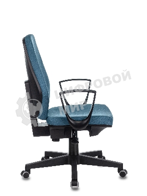 Кресло офисное Бюрократ CH-545 синий 38-415 крестовина пластик