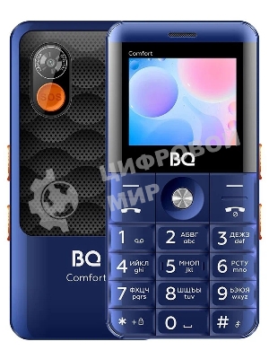 Мобильный телефон BQ 2006 Comfort синий/черный