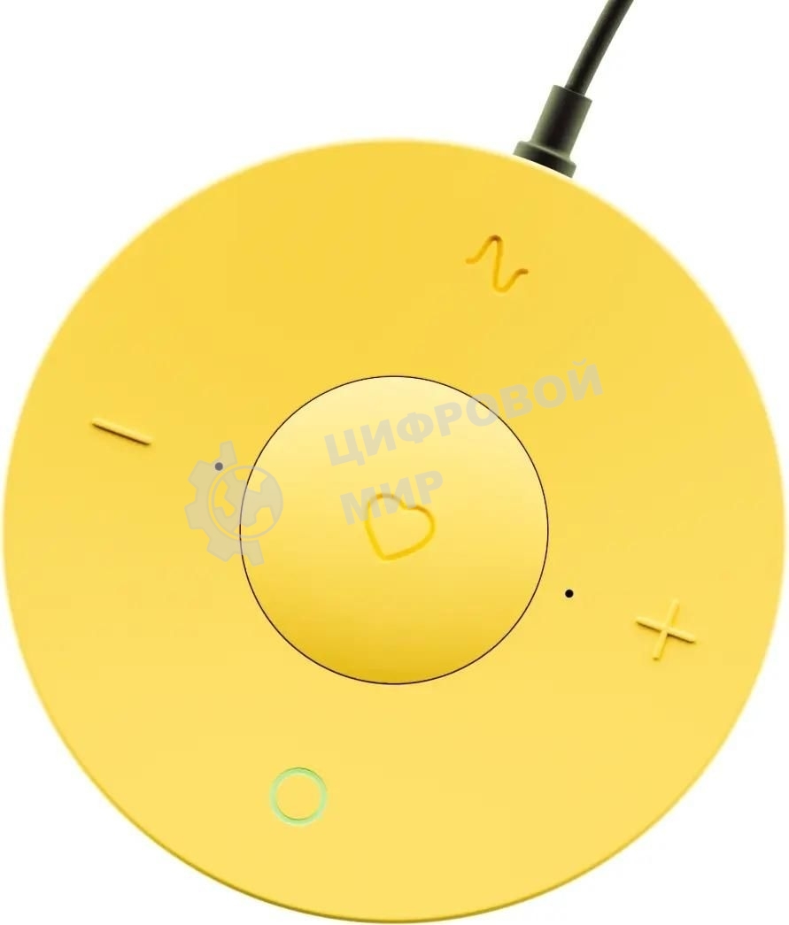 Умная колонка Sber SberBoom Mini SBDV-00095Y, 5Вт, с голосовым ассистентом Салют, желтый