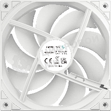 Вентилятор для корпуса DEEPCOOL FD14 белый, 140 мм, 1650 об/мин, 25.6 дБ, 4 pin