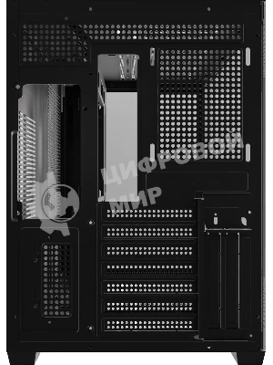 Компьютерный корпус Accord ACC-ZA06B черный без БП ATX 3x120мм 1xUSB2.0 1xUSB3.0 1xUSB3.1 audio