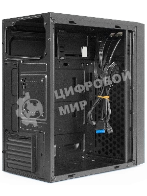 Компьютерный корпус Minitower ExeGate BAA-113U-AA500 (mATX, БП AA500 с вент. 8см, 2хUSB+1хUSB 3.0, аудио, черный)