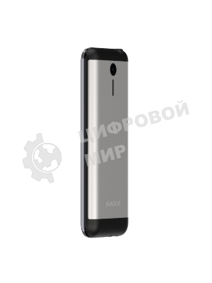 Мобильный телефон Maxvi X10i серебристый металлик