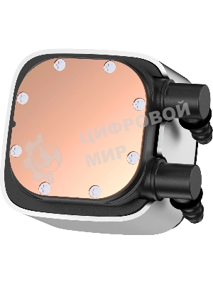 Система жидкостного охлаждения Ocypus Iota L24 WH ARGb белый 120мм алюминий+медь 2000rpm 29db 4-pin 280W