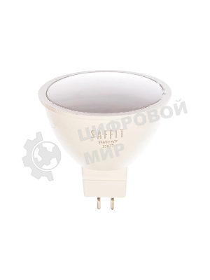 Лампа светодиодная SAFFIT SBMR1607 (55027) 7Вт 230В GU5.3 теплый