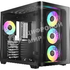Компьютерный корпус Ocypus Iota C70 BK Curve ARGB Digital (Iota-C70-BKD400CD-GL)