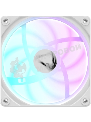 Вентилятор для корпуса Formula PA120 ARGB 120х120x25 белый 4-pin 26.8дБ (PA120 WHITE) Ret