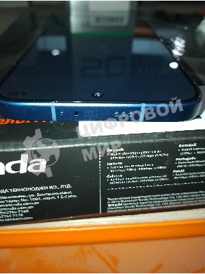 (Б/У) Мобильный телефон INFINIX NOTE 60 Pro X6878 12/256GB DEEP OCEAN BLUE 10085757 [Cм.описание!]